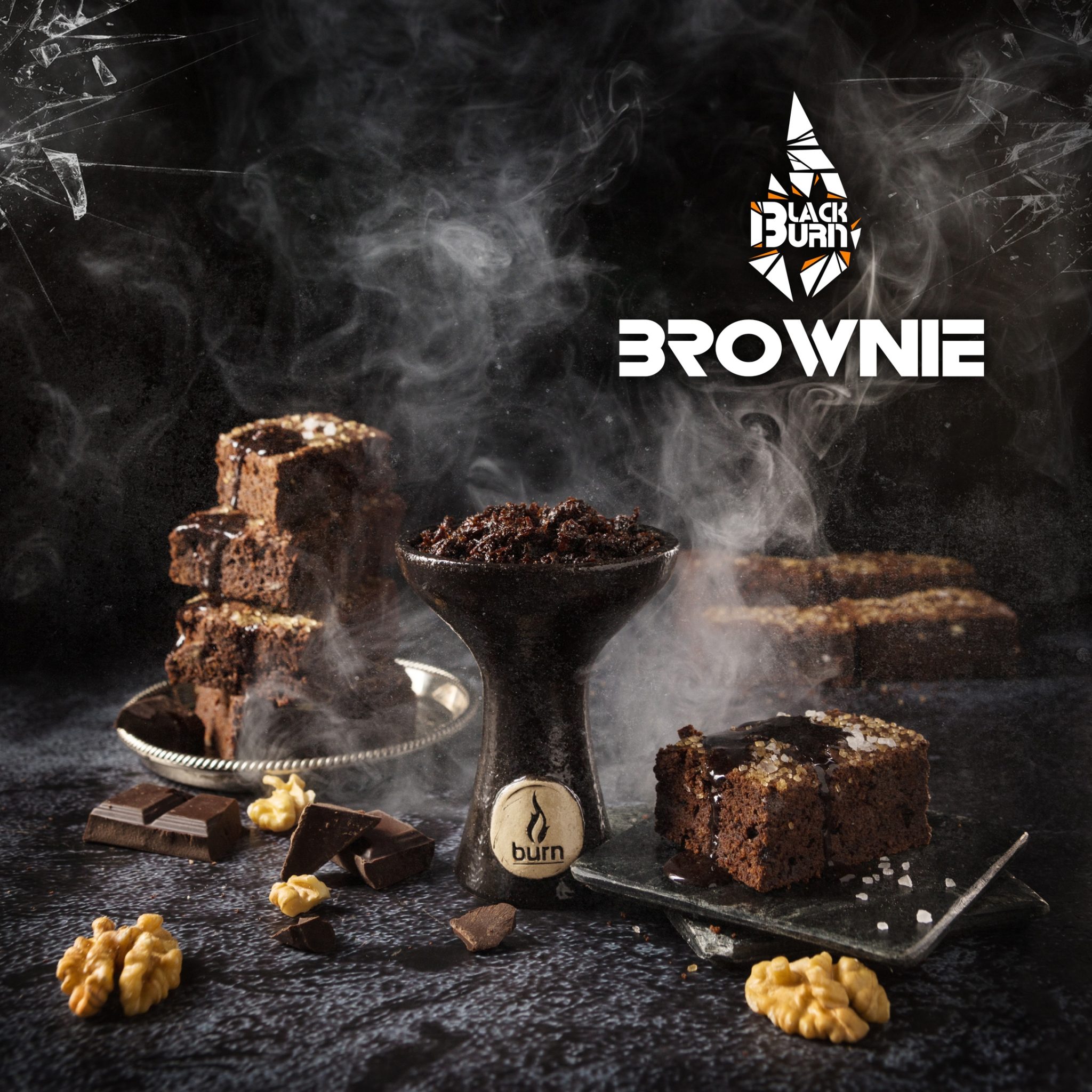 Кальянная смесь BlackBurn 25 гр  BROWNIE